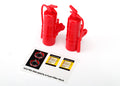 Traxxas 8422 — Traxxas 8422 UDR Replica Red Fire Extinguishers with Decals (2)