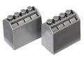 Traxxas 8424 — Traxxas 8424 UDR Replica Gray Oil Bottles (2)