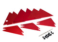 Traxxas 8434R — Traxxas 8434R UDR Red Aluminum Tube Chassis Inner Panel Set