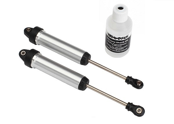 Traxxas 8451 — Traxxas 8451 134 mm Silver Aluminum GTR Dampers (2)