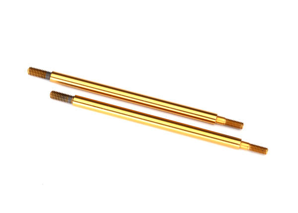 Traxxas 8454T — Traxxas 8454T 69 mm TiN-Coated GTR Shock Shafts (2)