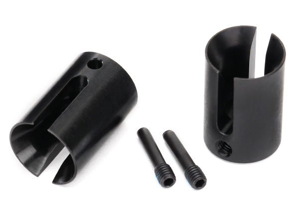 Traxxas 8652 — Traxxas 8652 Machined Steel Drive Cups (2) with Screws